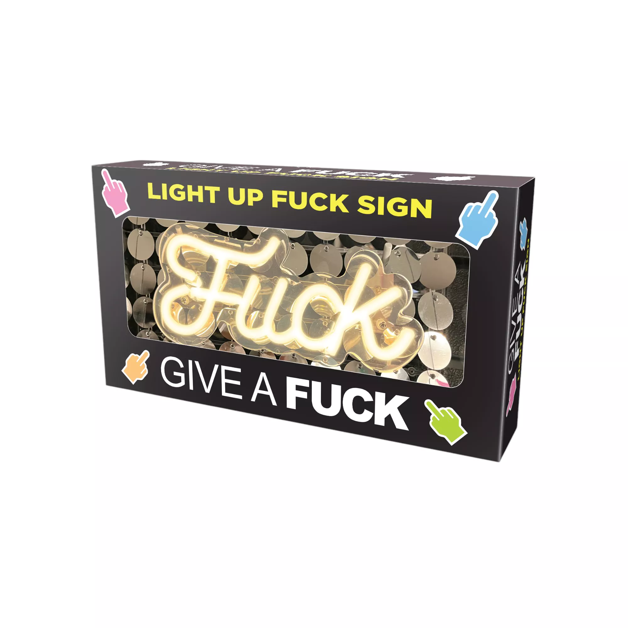 Light-Up Neon Fuck Sign at Spencer's