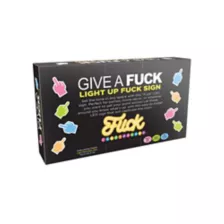 Light-Up Neon Fuck Sign at Spencer's