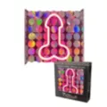 Glitterati Light-Up Neon Pink Penis Sign at Spencer's