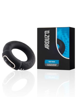 Heat Wave Vibrating and Heating Cock Ring - Arouz'd