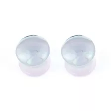 Dichroic Glass Plugs at Spencer's