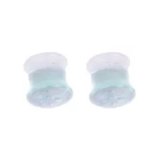 Dichroic Glass Plugs at Spencer's