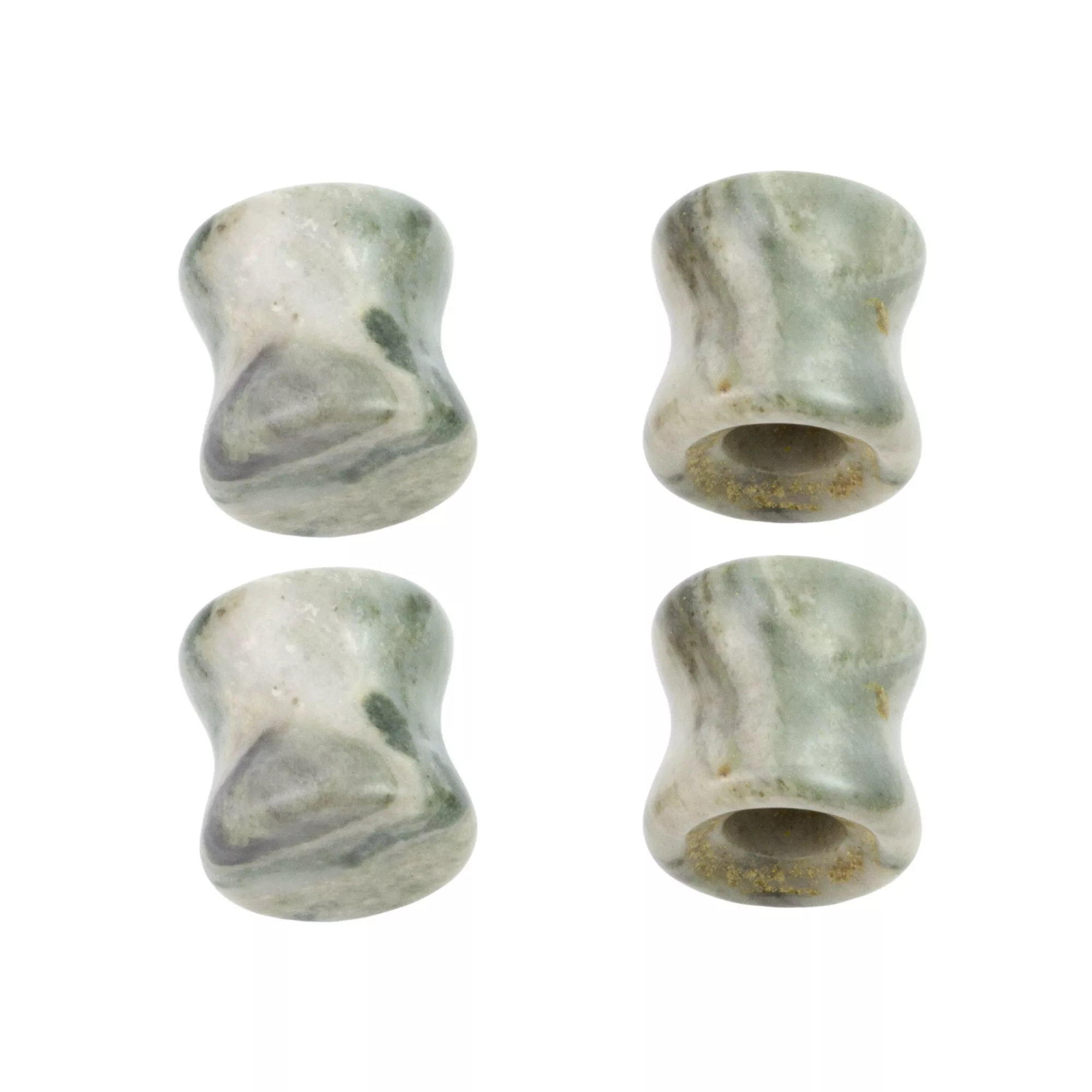 Green Onyx Stone Plugs and Tunnels - 2 Pair at Spencer's