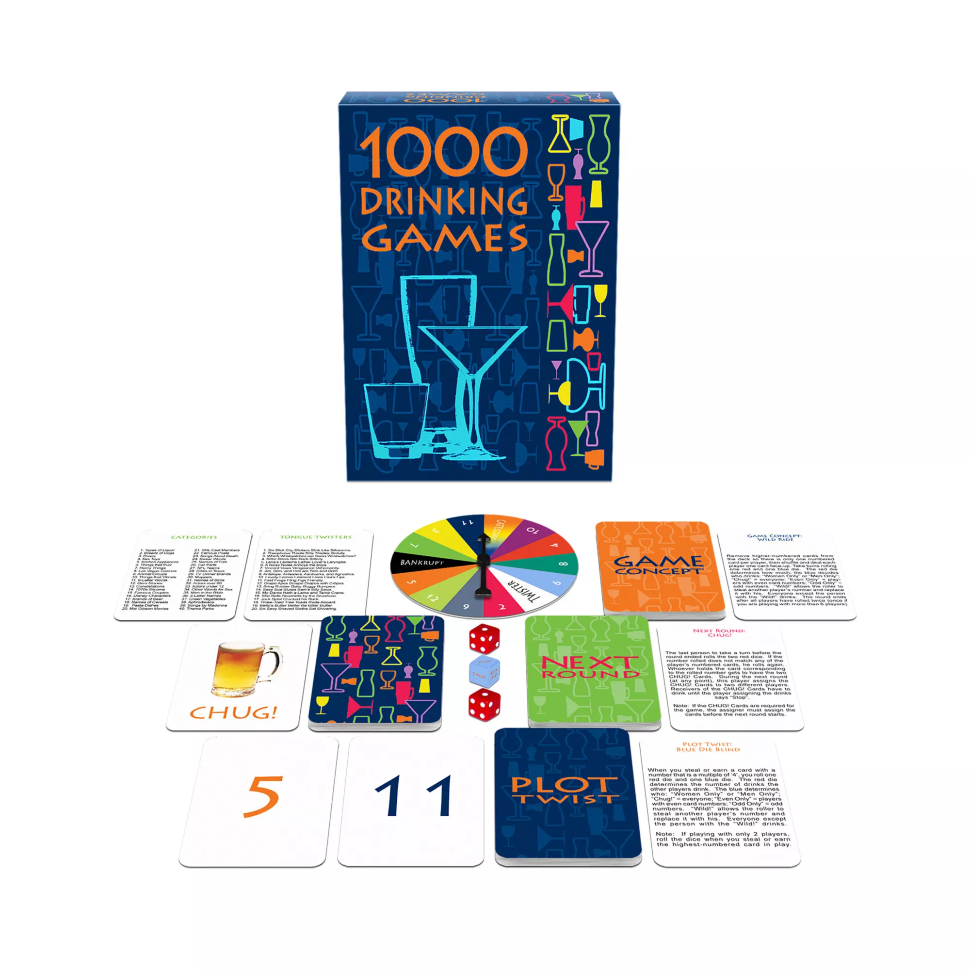 1000 Drinking Games at Spencer's