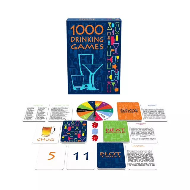 1000 Drinking Games at Spencer's