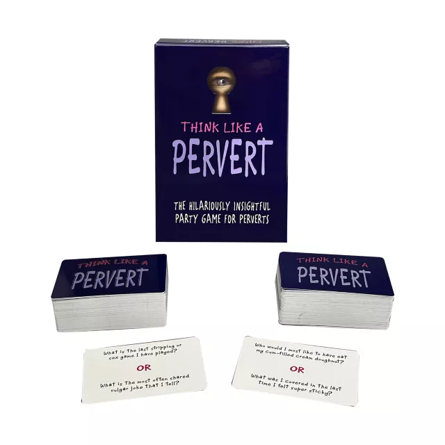 Think Like a Pervert Card Game