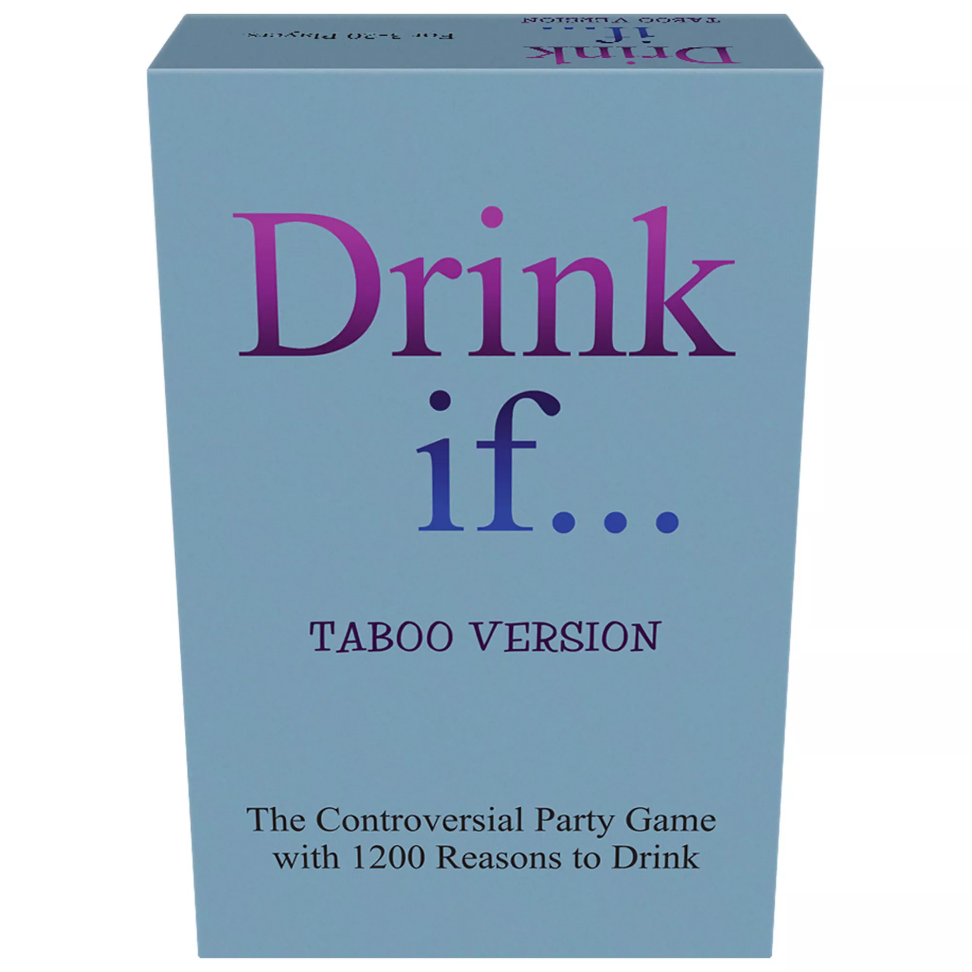 Drink If... Card Game: Taboo Edition at Spencer's