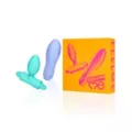 Feel Me Vibrator and Plug Set - You Love Me at Spencer's