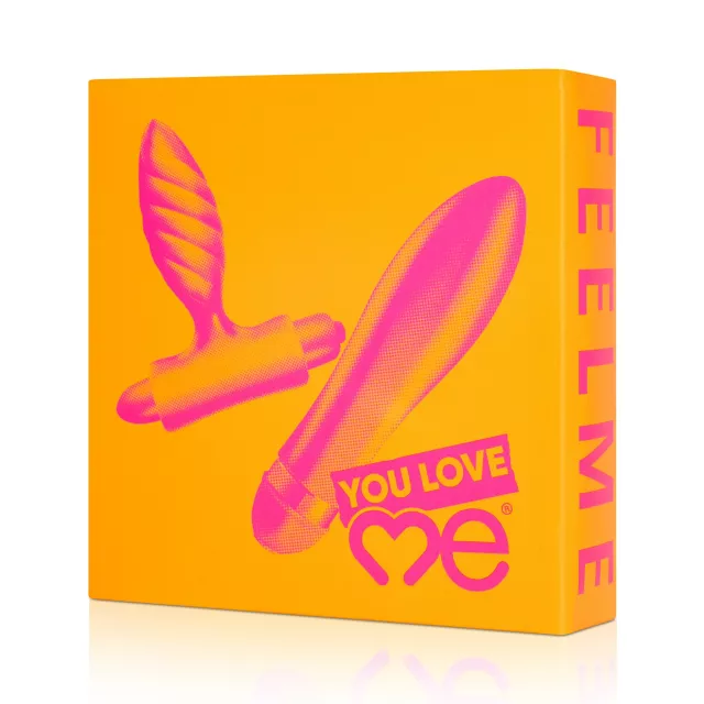 Feel Me Vibrator and Plug Set - You Love Me at Spencer's