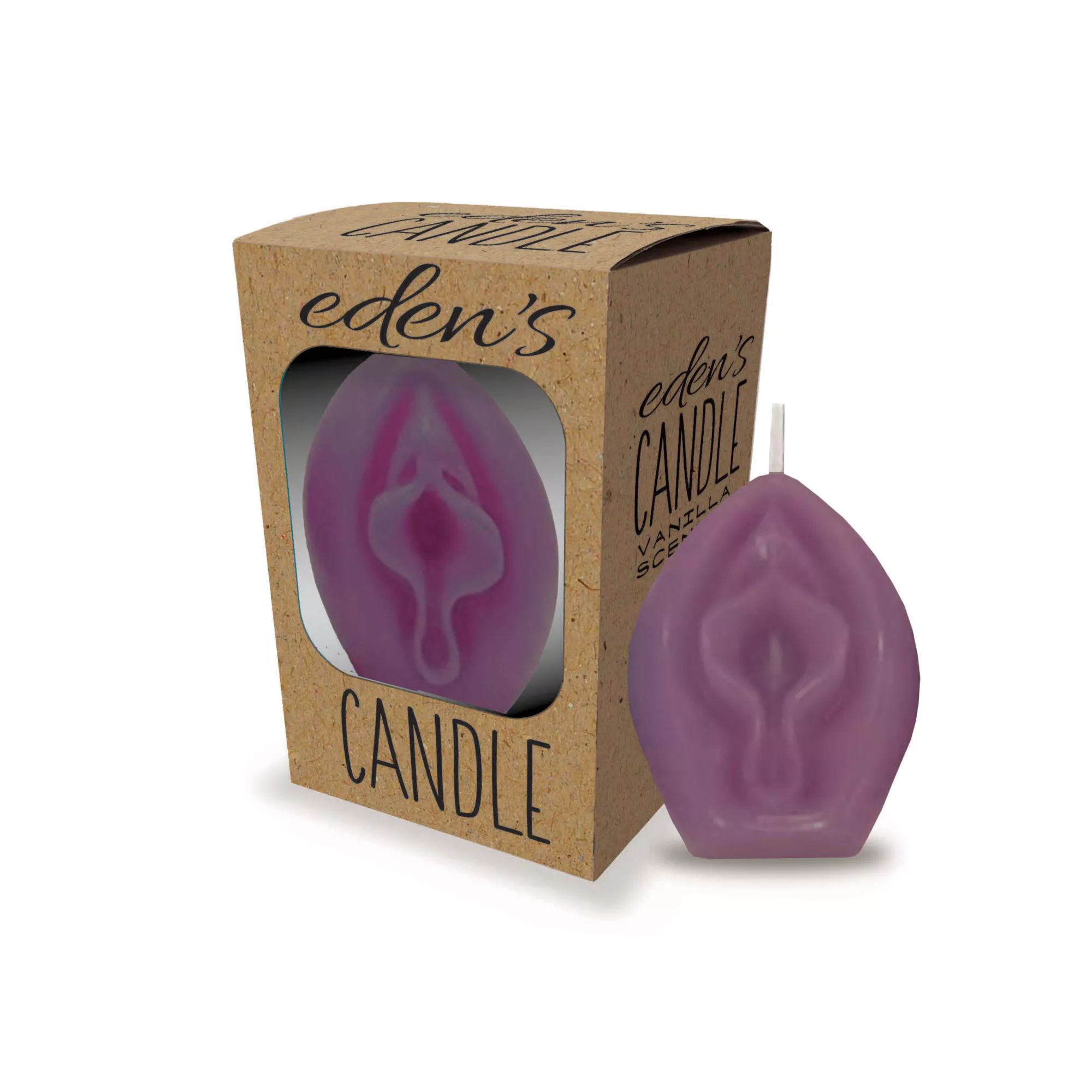 Eden's Candle Vagina Eggplant at Spencer's