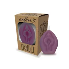 Eden's Candle Vagina Eggplant at Spencer's