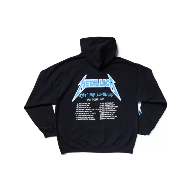Metallica Ride the Lightning Tour Hoodie at Spencer's