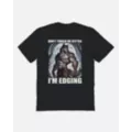 Don't Touch Me Kitten I'm Edging T Shirt at Spencer's