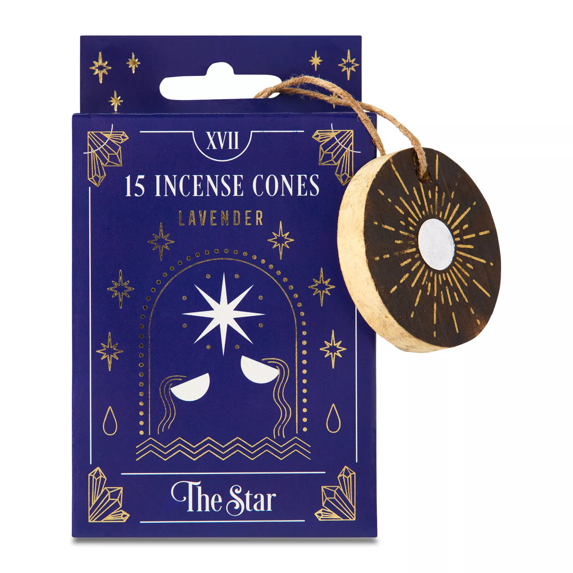 The Star Tarot Incense Cones with Burner - 15 Pack at Spencer's