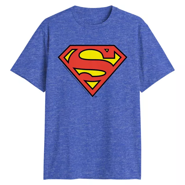 Blue Superman Symbol T Shirt at Spencer's