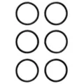 Multi-Pack Black Hinged Hoop Rings 6 Pack - 20 Gauge at Spencer's