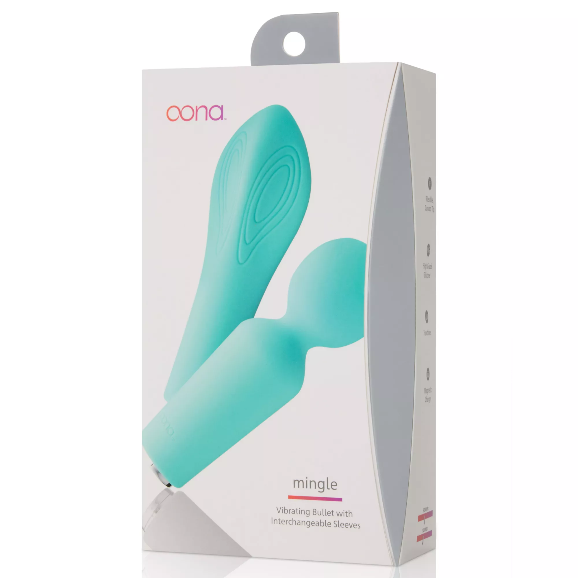 Oona Mingle Two Sleeve Bullet Vibrator at Spencer's