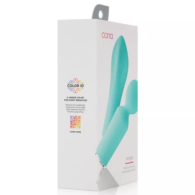 Oona Mingle Two Sleeve Bullet Vibrator at Spencer's