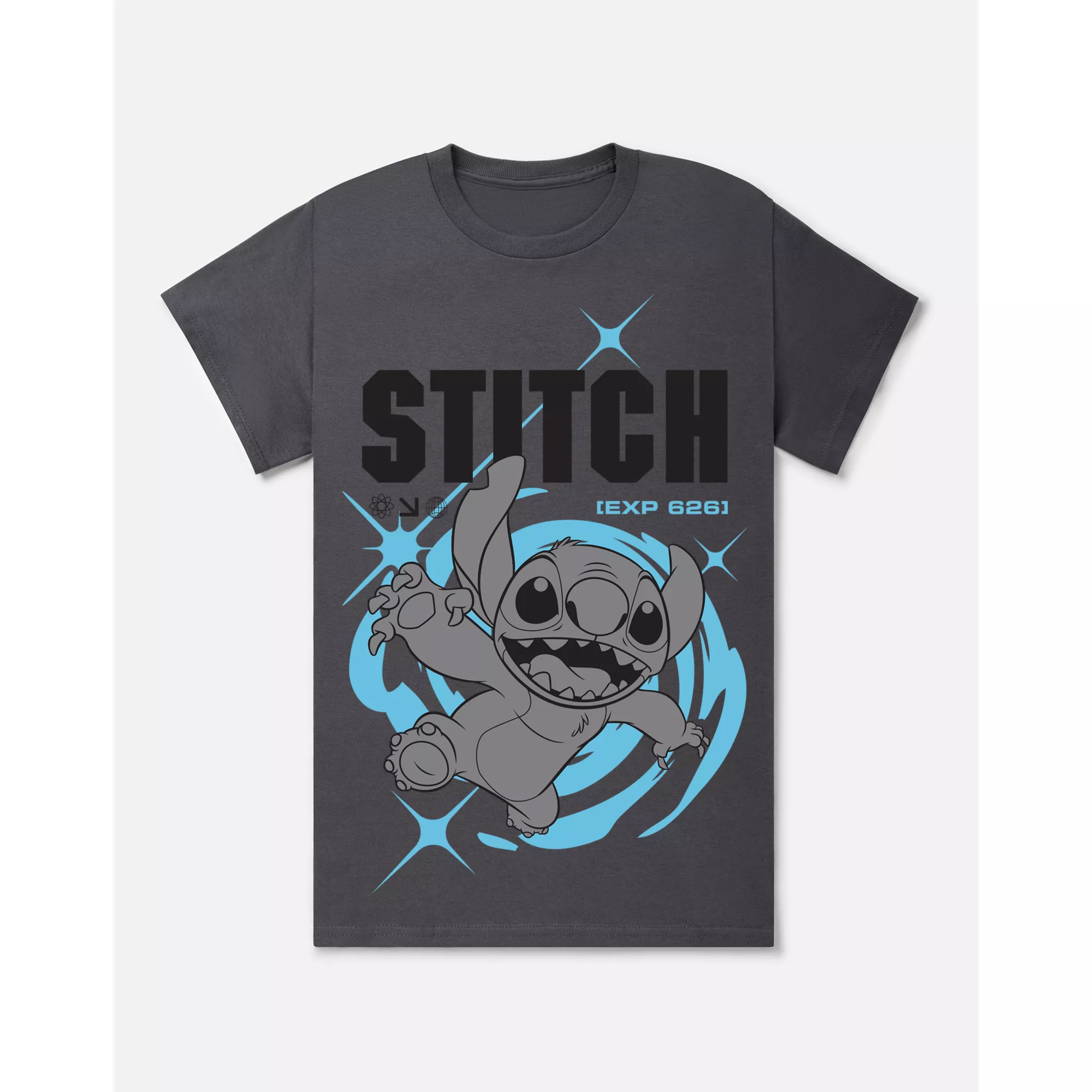 Gray Stitch T Shirt - Lilo & Stitch at Spencer's
