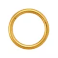 Gold Titanium Basic Hinge Hoop - 16 Gauge at Spencer's