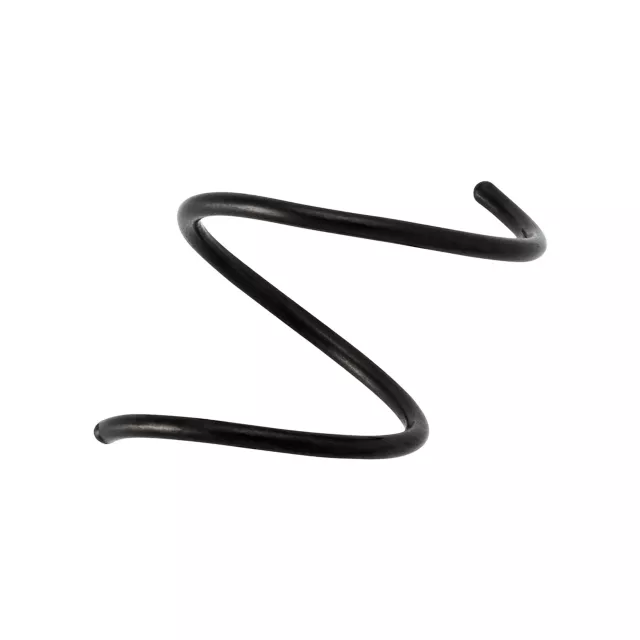 Black Illusion Nose Hoop - 20 Gauge at Spencer's