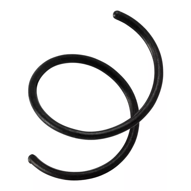 Black Illusion Nose Hoop - 20 Gauge at Spencer's