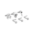 Multi-Pack Spider Skull Knife L-Bend Nose Rings 6 Pack - 18 Gauge at Spencer's