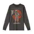Sleep Token Long Sleeve Charcoal T Shirt at Spencer's