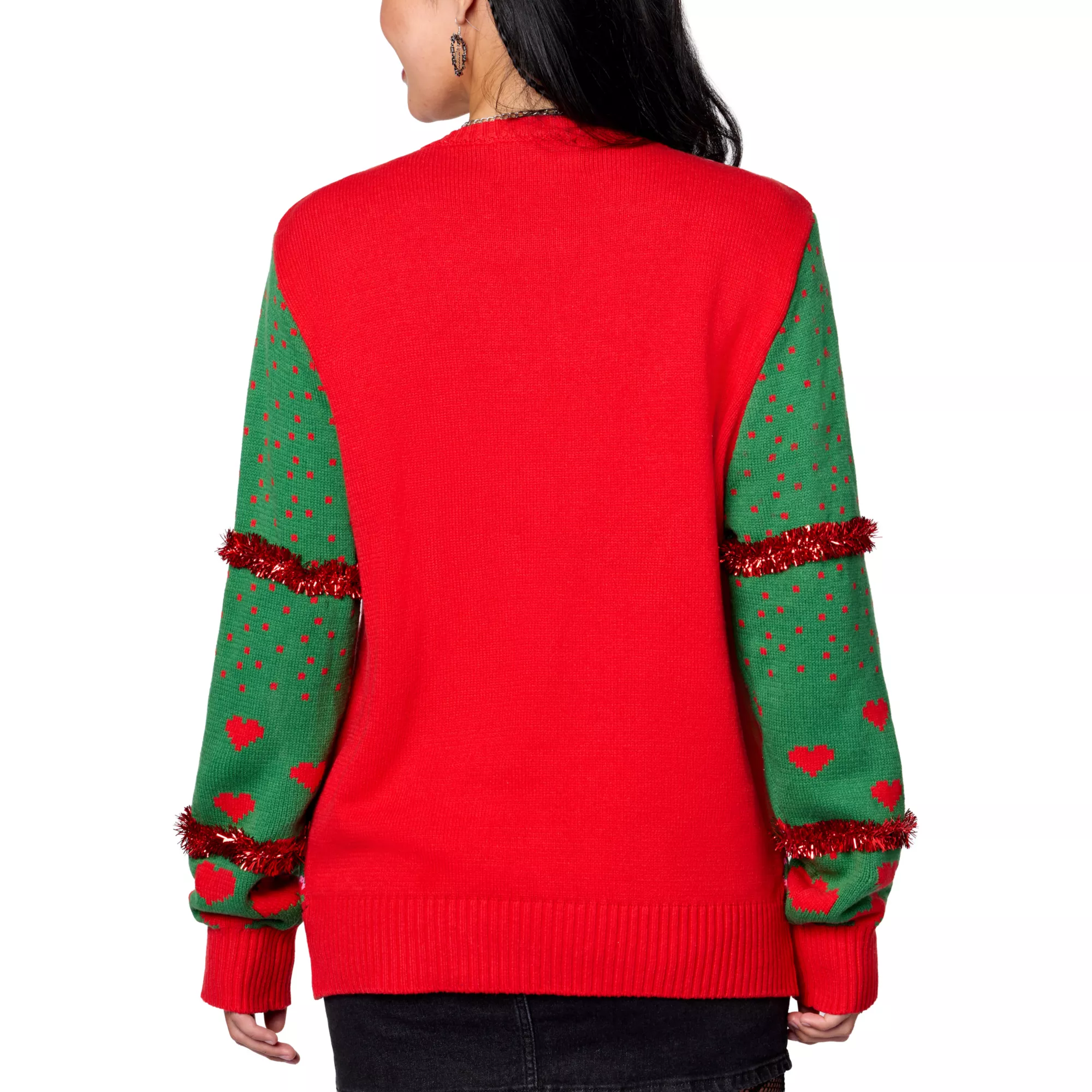 Light-Up My Heart Belongs to Art Christmas Sweater - Terrifier
