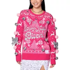 Light-Up I’m a Jolly Ass Bitch Christmas Sweater - Kayla Malecc at Spencer's