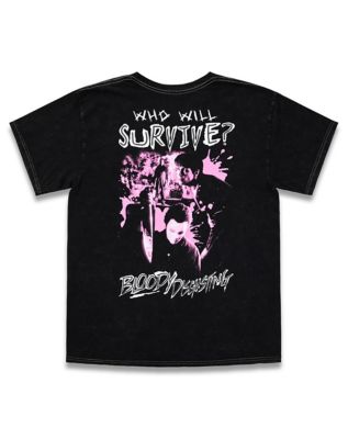 Halloween Michael Myers x Bloody Disgusting Who Will Survive T Shirt