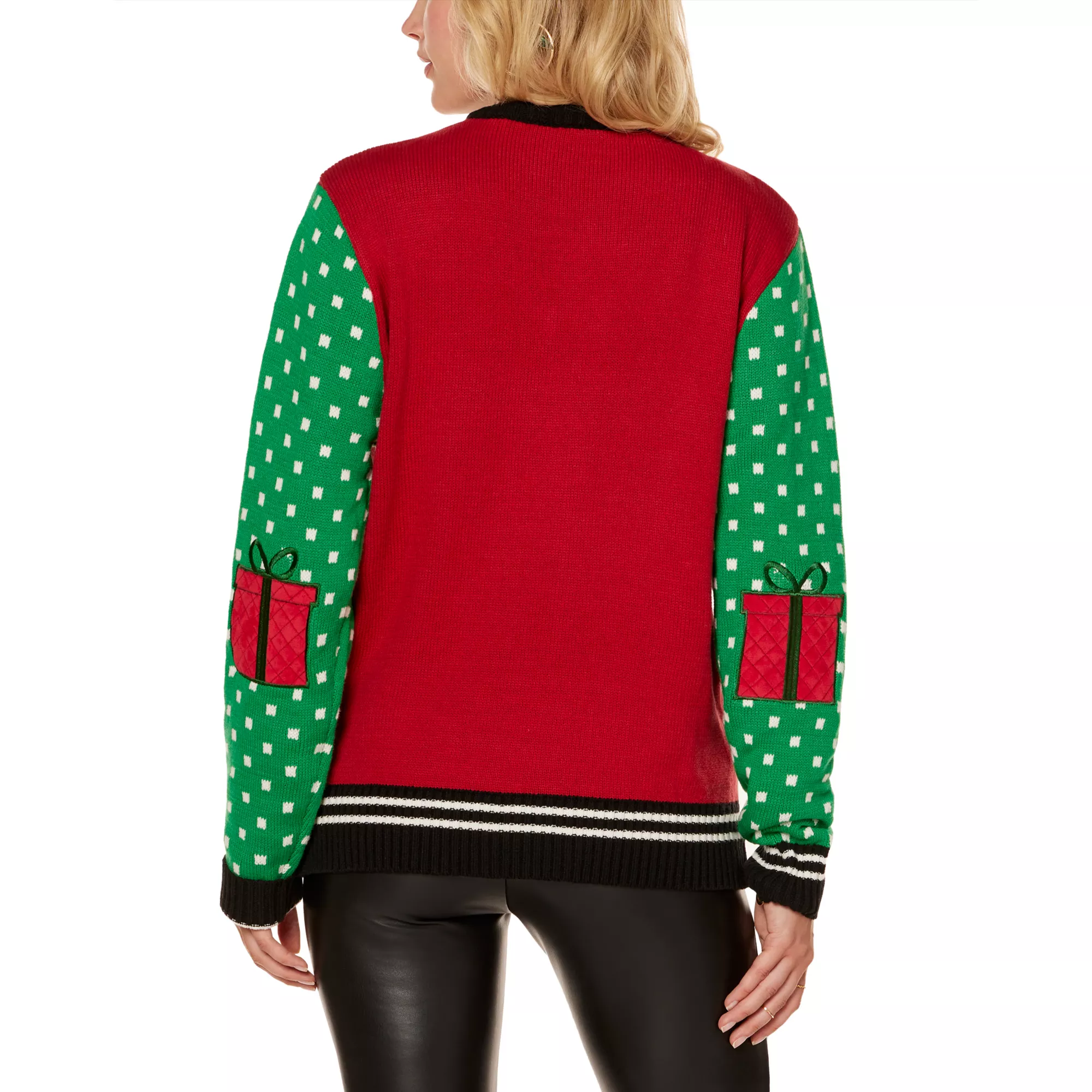 Light-Up Real Thicc n' Sprucy Christmas Sweater at Spencer's