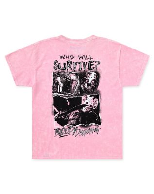 Friday the 13th Jason x Bloody Disgusting Who Will Survive T Shirt