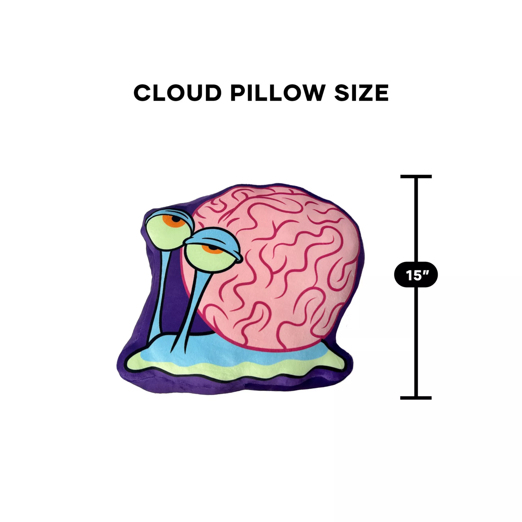 Gary Brains Travel Cloud Pillow - SpongeBob SquarePants at Spencer's