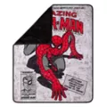 Spider-Man Comic Book Fleece Blanket at Spencer's