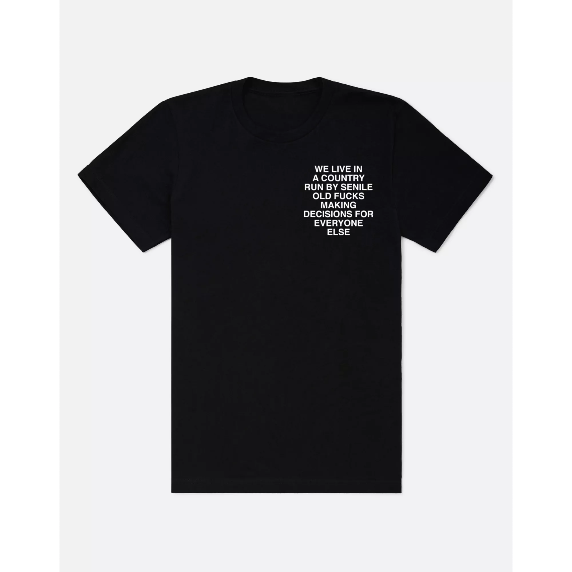 Assholes Live Forever Senile Old Fucks T Shirt at Spencer's