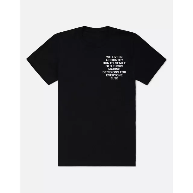 Assholes Live Forever Senile Old Fucks T Shirt at Spencer's