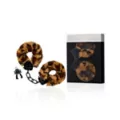 Heavy Gauge Cheetah Furry Cuffs - Pleasure Bound at Spencer's