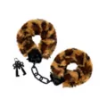 Heavy Gauge Cheetah Furry Cuffs - Pleasure Bound at Spencer's