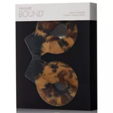 Heavy Gauge Cheetah Furry Cuffs - Pleasure Bound at Spencer's
