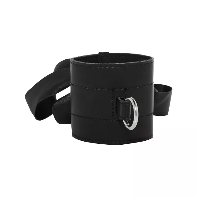 Black Silk Cuffs at Spencer's