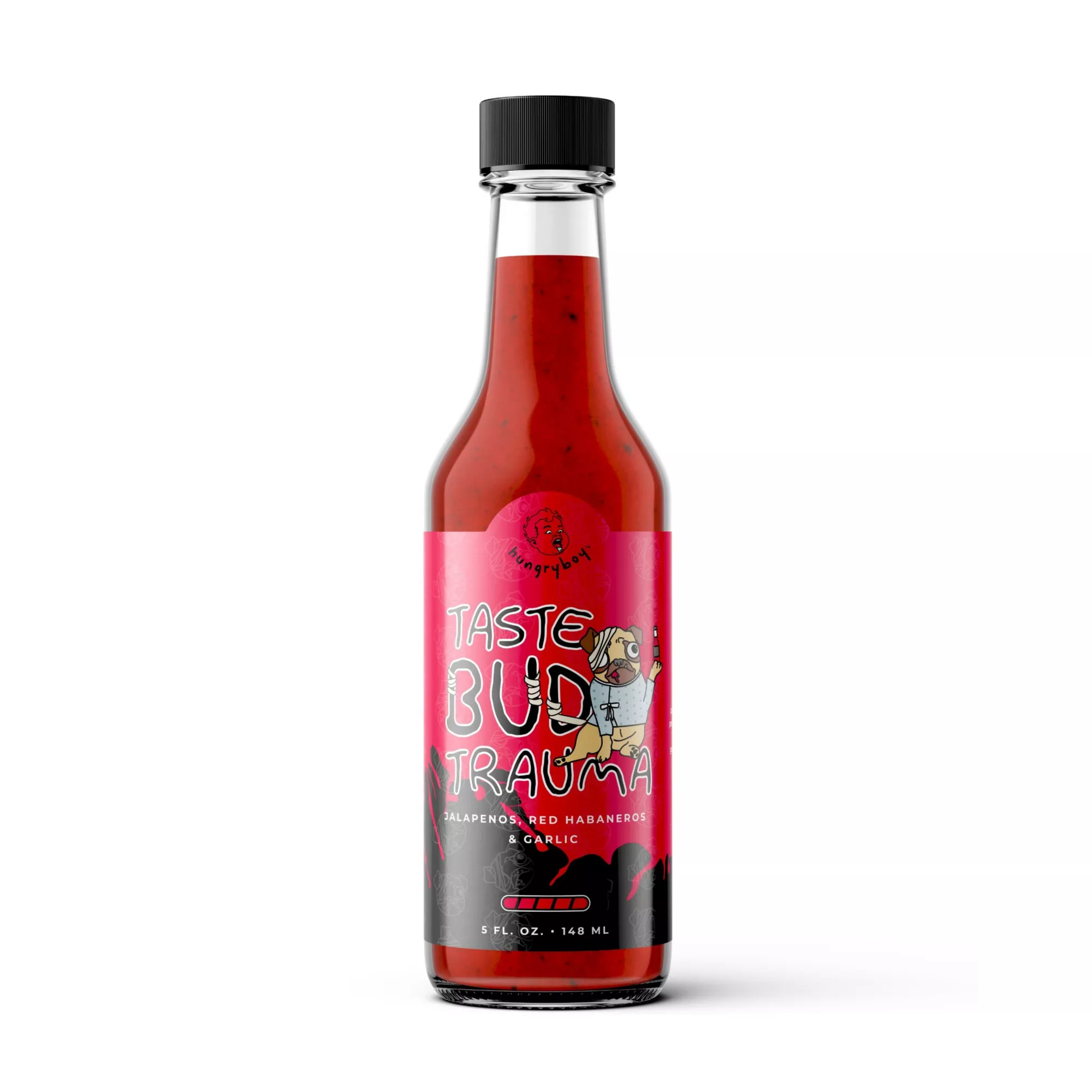 hungryboy Taste Bud Trauma Hot Sauce - The Boys