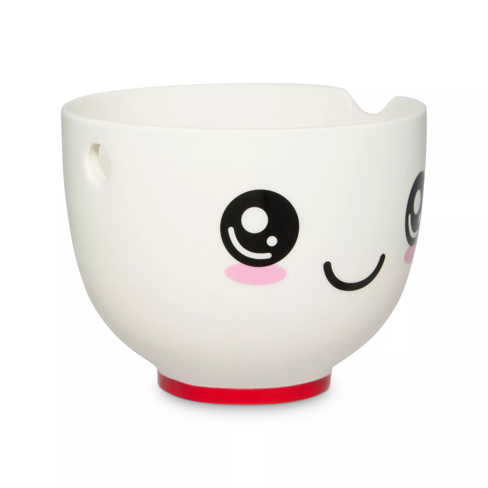 Kawaii Face Ramen Bowl with Lid and Chopsticks