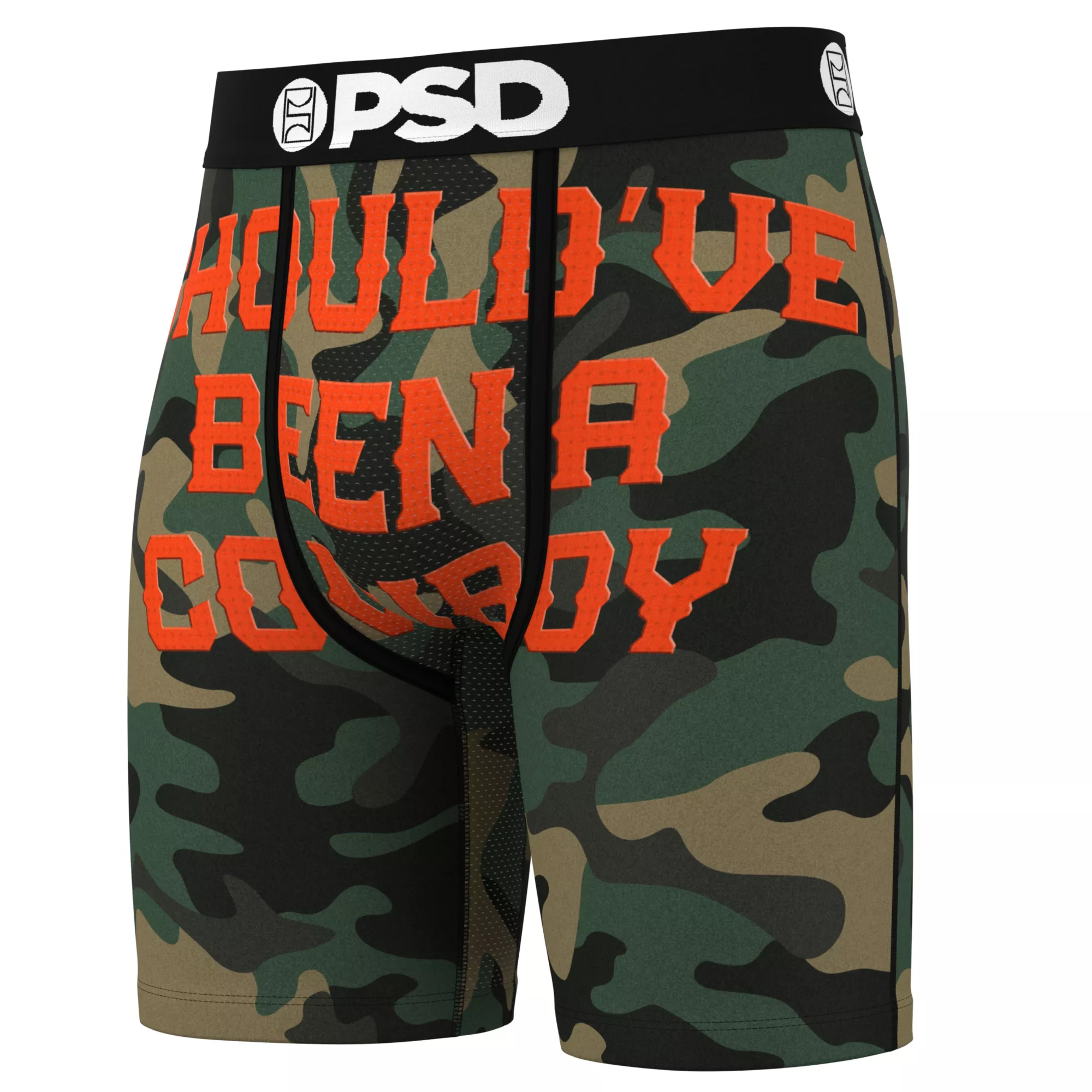 PSD Camo Cowboy Boxer Briefs at Spencer's