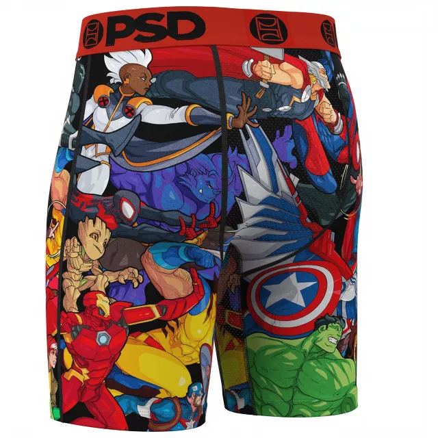 PSD Marvel Squad Boxer Briefs at Spencer's