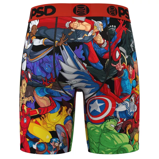 PSD Marvel Squad Boxer Briefs at Spencer's