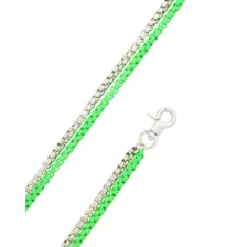2 Row Green Box Chain Wallet Chain at Spencer's