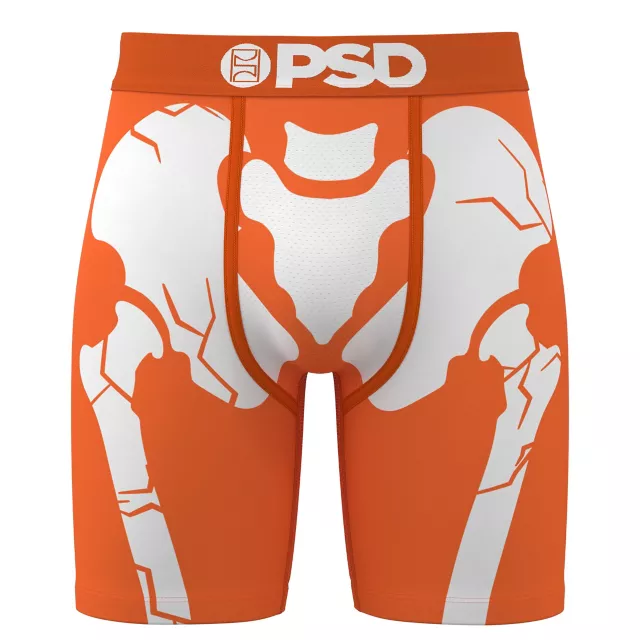 PSD Orange Skeleton Boxer Briefs