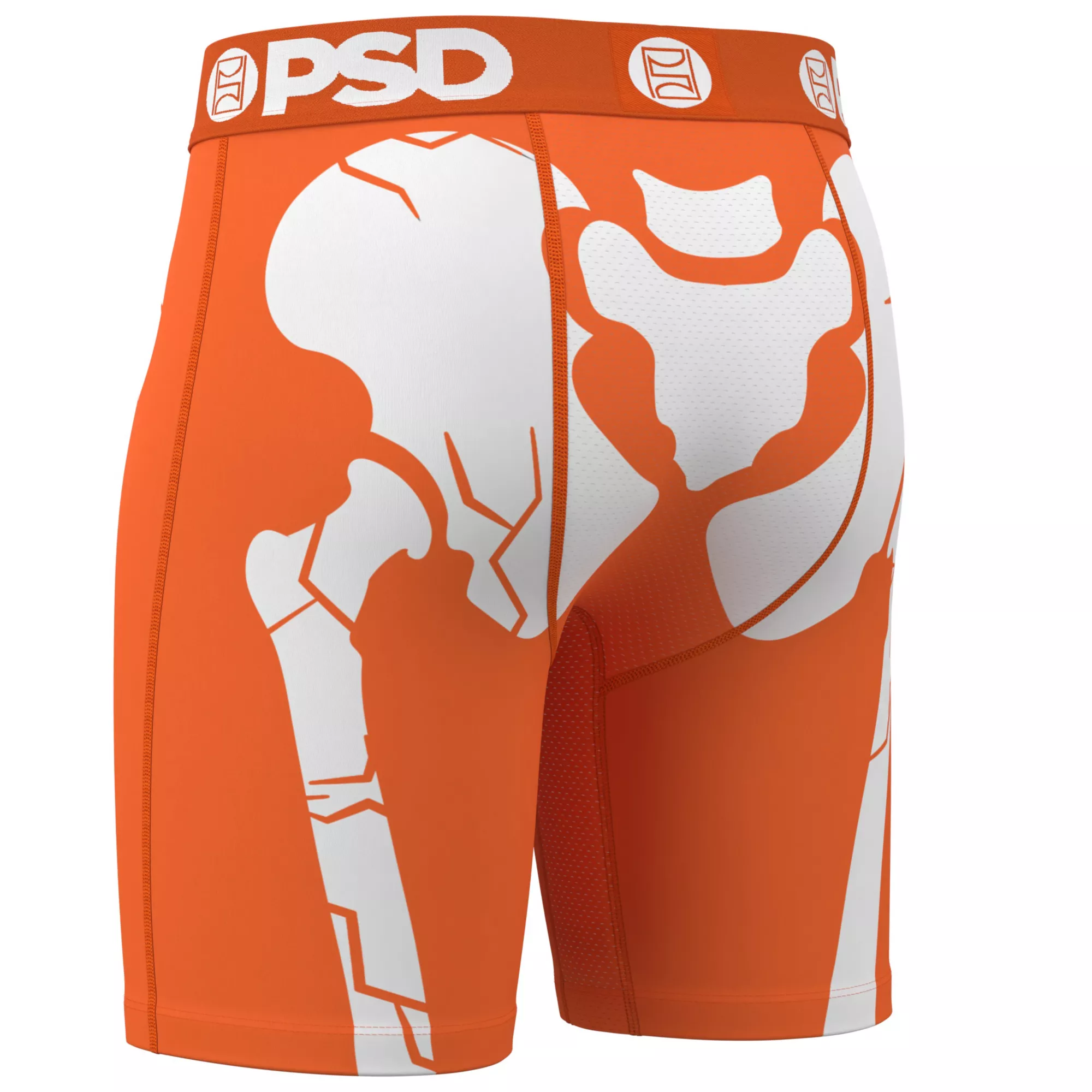 PSD Orange Skeleton Boxer Briefs at Spencer's