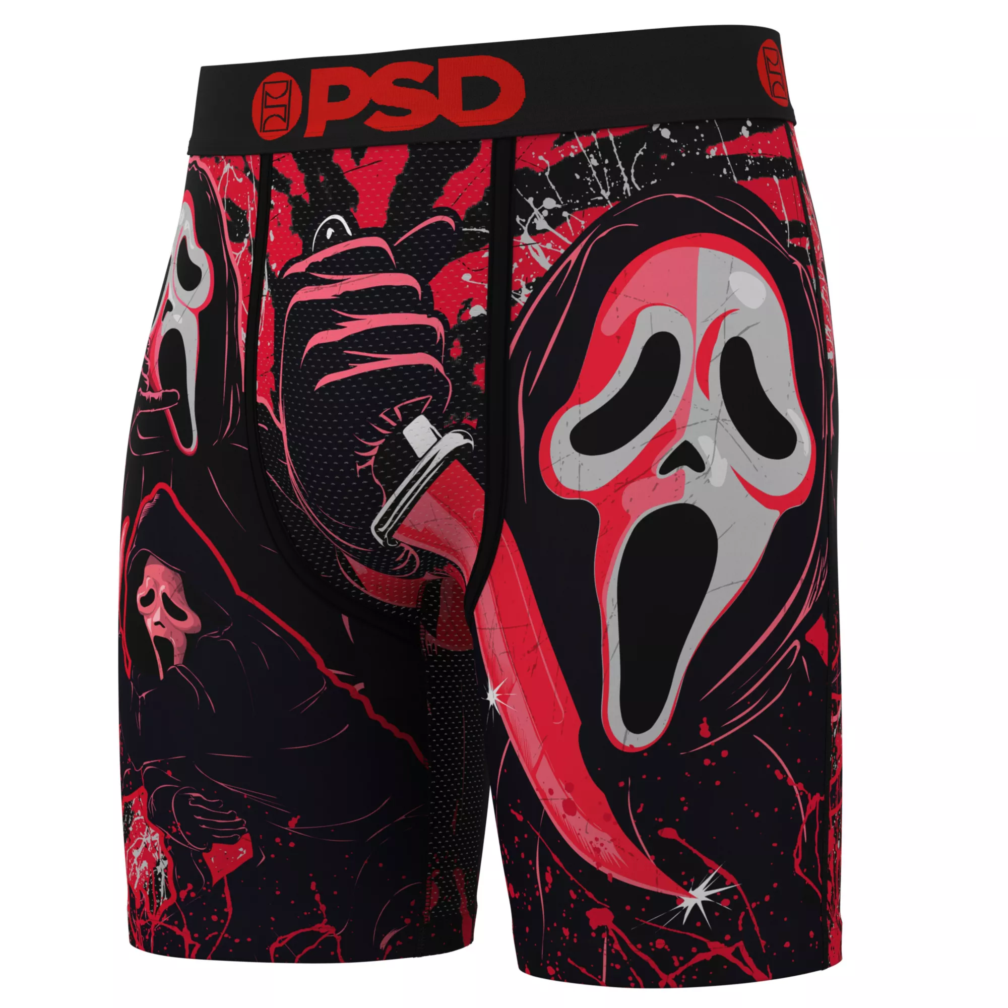 PSD Ghost Face Knife Boxer Briefs at Spencer's